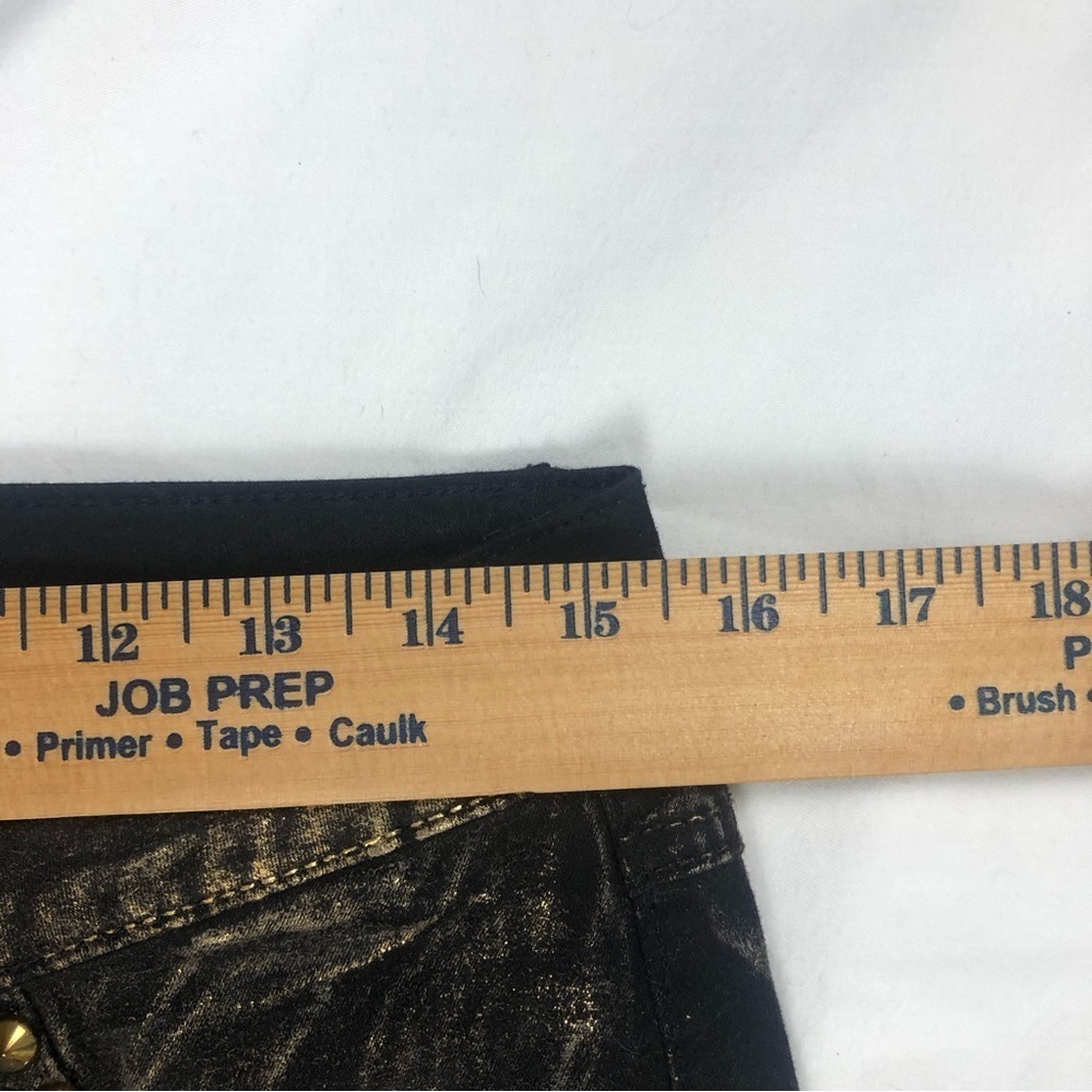 LUXE MODA (8) Black / Gold Embellished Jeans - Picture 16 of 16